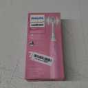 Philips Sonicare 4100 Rechargeable Electric Toothbrush, with Pressure Sensor, 2 Intensity Settings, SmarTimer and QuadPacer, 14-Day Battery Life, Deep Pink, Model HX3681/26