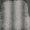 Disolla White Toilet Rug 22x24 Non Slip Fluffy Toilet Floor Mat U Shaped Washable Bathroom Contour Rug for Toilet Absorbent Shaggy Toilet Foot Rug