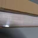 Cordless Bamboo Roman Shade, Light Filtering Blinds 27x48, Carbonized