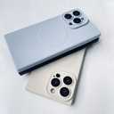 Designed for iPhone 14 Pro Max Case Silicone Compatible with Magsafe, Camera Lens Protector, Military Grade Shockproof Protective, Rectangle Magnetic Phone Case for iPhone 14 Pro Max Blue