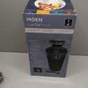 Moen Chef Series 1 HP Continuous Feed Lighted Garbage Disposal with Sound Reduction for Under Sink, Power Cord Included, EXL100C