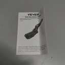 YEYES Electric Grill Brush for Outdoor Grill - 3-Speed Cordless Rechargeable Cleaner with 7-Angle Adjustable Head, Powerful Rotation BBQ Scrubber for Porcelain and Charcoal Grates (Charcoal Gray)