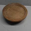 SOFE Round Wood Cake Stands Farmhouse Risers for Display Decorative, Cake Pedestal Serving Platter for Coffee Dessert Table, Party, Wedding, Dining Room, Living Room, 
L x W x H	10.7 x 10.7 x 4.5 inches