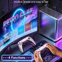 2026 Upgraded Retro Gaming Console Stick, Video Games Stick Built-in 23 Emulators Console Projector, 40000+ Game System with 4K HDMI, Plug and Play TV Video Game Stick with Controllers (White)
