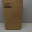 Casafield Set of 4 Water Hyacinth Pantry Baskets, 10" x 13" x 5", with Chalkboard Labels and Chalk Marker - Natural, Woven Storage Bin Organizers for Kitchen Shelves