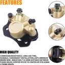 Brake Caliper 110cc 125cc 200cc 250cc 196cc 150cc 6.5HP CTieoleman kt196 yerf dog gx150 Kandi Baja RTK200 Go Kart RTK200Dune Buggy Taotao Roketa Sunl Kazuma Chinese ATV Quad Golden