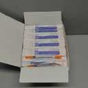 Syringes with Needle, 100 Pack U-100 1ml 30G 5/16" (8mm) Disposable Syringe, Lab Supplies Individual Wrapped