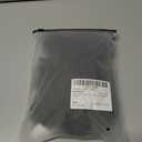 SOLY HUX Women's Lace Babydoll Halter Lingerie Dress and Thongs Nightwear with Leg Rings 4 Piece Set (Black, XL)