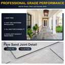 Premium Polymeric Sand 10 Pound, Titanium Gray