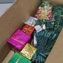 Prextex 23-Inch Mini Christmas Tree with Lights- Small Holiday Tree with Ornaments, Star Topper, and Gift Boxes- Easy Setup Table Decorations for Home, Office, and Indoor Festive Displays (Green)