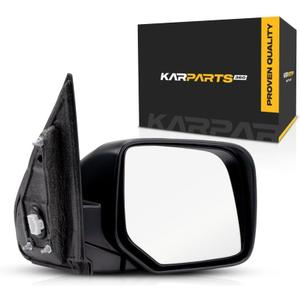 For Honda Pilot 2009-2015 Door Mirror Passenger Side | Power | Non-Heated | Textured | Replacement For 76208SZAA01ZA | HO1321265