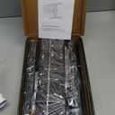 USX MOUNT Ultra Slim TV Wall Mount 37-75 Inch TVs Mount with Swivel and Tilt, Low Profile Full Motion Bracket with Articulating Dual Arms, Up to VESA 400X400 mm Max 16" Wood Studs, Holds 99lbs