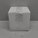 FOCUSLINE 100 Count 6 Inch Clear Plastic Plates, Disposable Heavy Duty Salad Dessert Plates- Premium Hard Plastic Plate Fancy Disposable Clear Plate for Weddings, Parties and Events