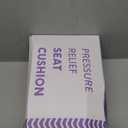 C CUSHION LAB Patented Pressure Relief Seat Cushion for Long Sitting Hours on Office/Home Chair, Car, Wheelchair - Extra-Dense Memory Foam for Hip, Tailbone, Coccyx, Sciatica - Wellness Green