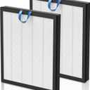Vital 200S Replacement Filter for LEVOIT Vital 200S Vital 200S-P Air Purifier, HEPA and High-Efficiency Activated Carbon Filter, Vital 200S-RF, LRF-V201-WUS, 2 Pack, White