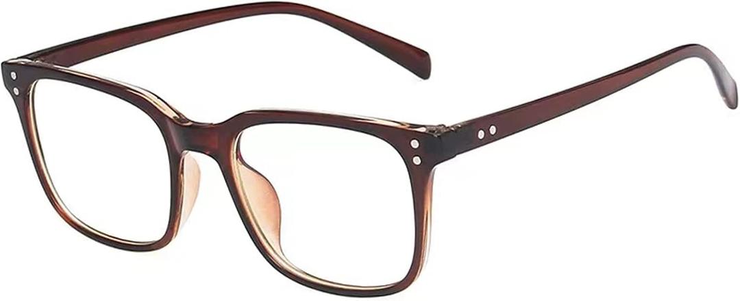 Jcerki Myopia Distance Nearsighted Unisex Glasses +3