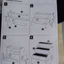 Dog Stairs, Wooden 3-Step Dog Ramp for Small Medium Older Cat, Puppy Essentials Pet Step Ladder for High Bed Couch Car