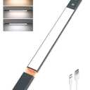 EZVALO Under Cabinet Lighting, 2200mAh Rechargeable Battery, 76 LEDs Dimmable Closet Lights, 3 Color Temps, Motion Sensor Light Indoor for Kitchen, Closet