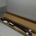 Zenna Home Double Curved Shower Curtain Rod, No Drill, 50-72 Inch Adjustable Tension Curved Shower Rod for Bathroom, Rustproof Double Rod, Non-Slip, Adds Room in Shower, Matte Black