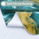 misaya Rectangle Waterproof Vinyl Table Cloth, Wipeable Tablecloth with Flannel Backing, Plastic Table Cover for Easter, Dinner, Picnic, Indoor and Outdoor (fitted, 24" x 48")