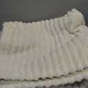 HAOMAIJIA Waterproof Couch Cover for Dogs Washable,Fuzzy Pet Couch Covers for Sofa,Thick Soft Dog Bed Cover Non-Slip Couch Covers for 3 Cushion Couch Sofa Pet Friendly (Off White, 35" x 82")