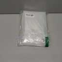 Barossa Design Narrow Shower Curtain Liner with 3 Magnets - 36" x 78", Waterproof PEVA Shower Liner for Small Long Bathroom Stall, PVC Free, Metal Grommets - Clear, 36X78