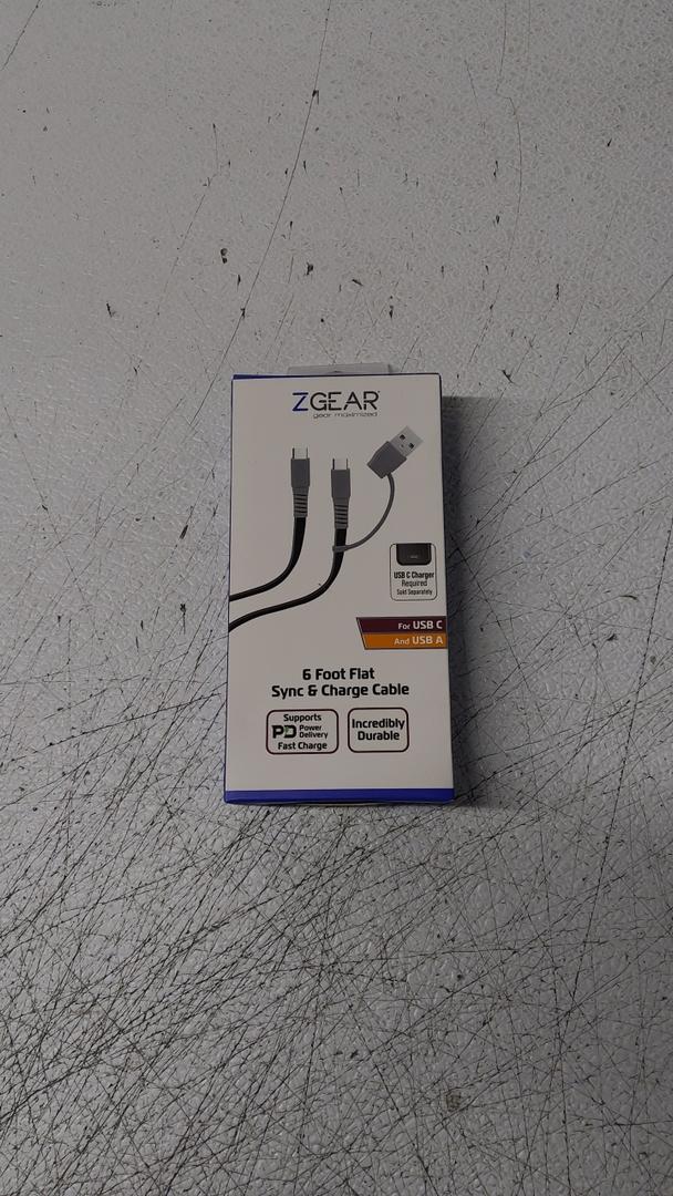 ZGear 6 Foot Flat Sync & Charge Cable