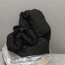 WenVen Women's Winter Long Hooded Sherpa Lined Parka Jacket Warm Coat (X-Large, Black)