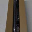 Closet Rods for Hanging Clothes, 17 to 53 Inch Closet Rod, Heavy Duty Adjustable Clothes Hanging Bar Rod Matte Black Closet Poles for Wardrobes, Closet, Bathroom, Windows, 1.3 Inch Diameter