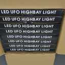 UFO LED High Bay Light 150W 22500LM 5000K, 600W HID/HPS Replacement, Cable with Plug, Ultrathin Led High Bay Shop Lights for Warehouse Garage Gym, Workshop 8Pack