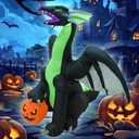 4FT Dinosaur Halloween Inflatable with LED Lights