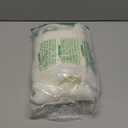 Mrs.Naturall Cream Curtains 45 Inch Length for Bedroom Set of 2 Panels Grommet Sheer Drapes Voile Half Short Ivory  45 Inches Long