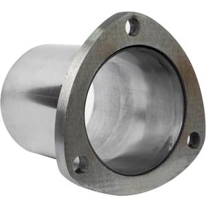Universal Semi Direct Fit Exhaust Converter Pipe 3"OD 3-Bolt Flange Repair KitT304 Stainless Steel, exhaust flange repair,weld on exhaust flange