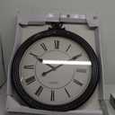 DI CA 24 E2 Black Wall Clock