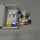 Tile Repair Kit, Ceramic Tile Chips & Cracks Repair Kit(Color Match), Porcelain Tile Repair Kit with Super Strong Adhesion, Fix Chips, Cracks and Holes on Ceramic Tile, Porcelain, Acrylic, Fiberglas