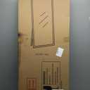 55"x16"Floor Mirror Full Length,Arched Full Length Mirror with Stand,Full Body Mirror,Hanging or Large Leaning for Bedroom Living Room Black