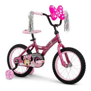 Huffy Disney 12/16 Inch Girls Bikes, Multiple Color Options
Disney Princess, Minnie Mouse, Frozen Graphics, Removable Training Wheels, Streamers, EZ Build Assembly, Children