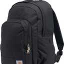 Carhartt 25L Classic Laptop Backpack, Durable Water-Resistant Pack W/ 15" Laptop Sleeve and Multiple Organizational Compartments, Black