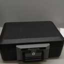 SentrySafe Fireproof Safe Box with Key Lock, Chest Safe with Carrying Handle to Secure Money, Jewelry, Documents, 0.25 Cubic Feet, 6.3 x 15.3 x 12.1 Inches, 1160