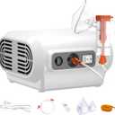 LANVID Nebulizer Machine,Portable Compressor Nebulizer Machine for Adults and Kids, Cool Mist Steam Inhaler for Breathing Problems with 1 Set Accessory