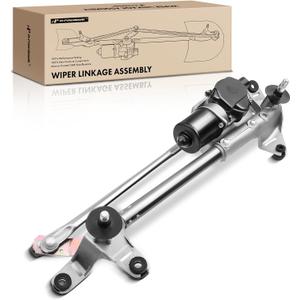 A-Premium Front Windshield Wiper Motor and Linkage Assembly Compatible with Honda Vehicles - Accord 2003-2007, Sedan - Replace# 76530SDAA01
