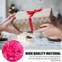 ZEBMOON 2 LB Hot Pink Crinkle Cut Paper Shred Filler Great for Gift Wrapping, Basket Filling, Birthday, Wedding, Valentine's Day, Christmas Day, New Year Party Decorations Filling Supplies