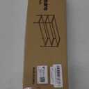 Kitsure Shoe Rack - Premium Non-Woven Shoe Rack Shelf, Shoe Organizer for Closet, Entryway, Garage & Corridor, Sturdy & Durable Long Stackable Shoe Shelves, Medium, Black