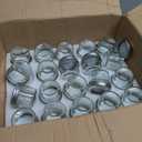 VERONES Mason Jars, 4OZ Canning Jars With Regular Lids and Bands, Ideal for Jam, Honey, Wedding Favors, Shower Favors, DIY Spice Jars, 40 PACK