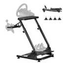 VEVOR Racing Wheel Stand, Adjustable & Foldable Simulator Stand for Logitech G29 G27 G920 G923, Thrustmaster T300RS T300GT T248 TS-PC TSXW Gaming Cockpit, Pedals Simulator NOT Included