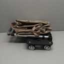 BAGSMART Rolling Duffle Bag with Wheels, 48L Expandable Carry on Luggage Bag, Large tote with Detachable Wheels for Travel Grocery Moving, Camel