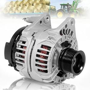 12V 70A RE529377 AT476305 Alternator For John Deere Engnie 5030 4024 For Loader 244J 304J 324J Tractor 4120 4320 4520 4720 5065M 5075M 5225 5325 5425 5715 6100D CT315 313 325 70HP #AL5057X RE509648