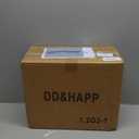 DD&HAPP Glass Drink Dispensers For Parties.1.2 Gallon Beverage Dispensers With Stand And Stainless Steel Spigot.Party Drink Dispenser For Punch,Iced Tea,Ideal for Weddings,Events,Buffet&Home Use.