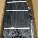Gravel Grid 4 x 40 FT, 2" Depth HDPE Geo Grid 1885 lbs Per Sq Ft Load with U-Shaped Stakes & Connectors for Driveway, Patio, Shed Base, Parking Lot, Grass Stabilization, Black