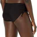 Catalina Womens Side Tie Bikini Swim Bottom Swimsuit (Large, Black)